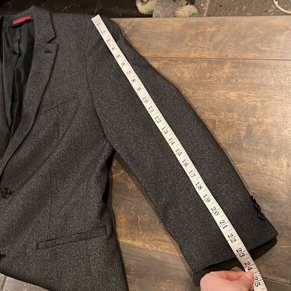 Alfani Slim Fit Stretch Mens Blazer Sz- 39-41 - Picture 10 of 13